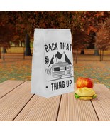 Customizable Lunch Bag With Back That Thing Up Design For Adults - $38.11