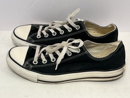 Converse Chuck Taylor All Star Men’s Size 8 Black Ox Low Top Shoes M9166 - £35.96 GBP