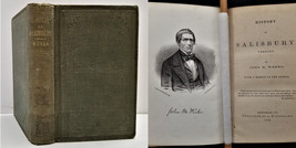 1860 antique SALISBURY vt HISTORY native american indian early settlers war etc - £113.42 GBP