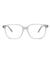 Square-Frame Acetate Optical Frames Men Grey One Size 458492 - $202.35