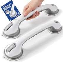 Elegant Removable Shower Safety Handles with Modern Design for Senior Su... - $57.37