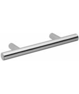 Style Selections European Bar Drawer Pull, 3 Inch Centers, Chrome with S... - $46.48 MXN