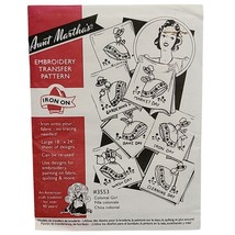Aunt Martha&#39;s Colonial Girl Iron-On Transfer Pattern #3553 Embroidery De... - $10.81 CAD