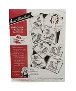 Aunt Martha&#39;s Colonial Girl Iron-On Transfer Pattern #3553 Embroidery De... - €6,96 EUR