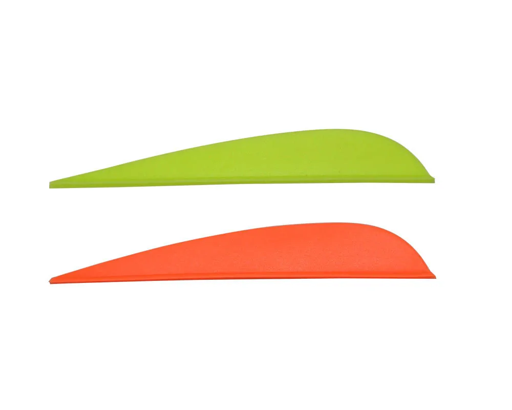 Sporting Archery TPU Arrow Feather Multi-size 2.5/3/4/5 Inch Random Color Plasti - £23.69 GBP