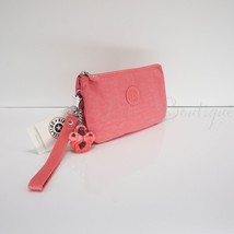 NWT New Kipling AC7318 Creativity XL Extra Large Pouch Polyamide Coral Crush $44 - £27.76 GBP