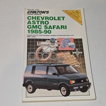 Chevrolet Astro Van GMC Safari 1985-1990 Chiton’s 7750 Repair Manual Book - $17.64