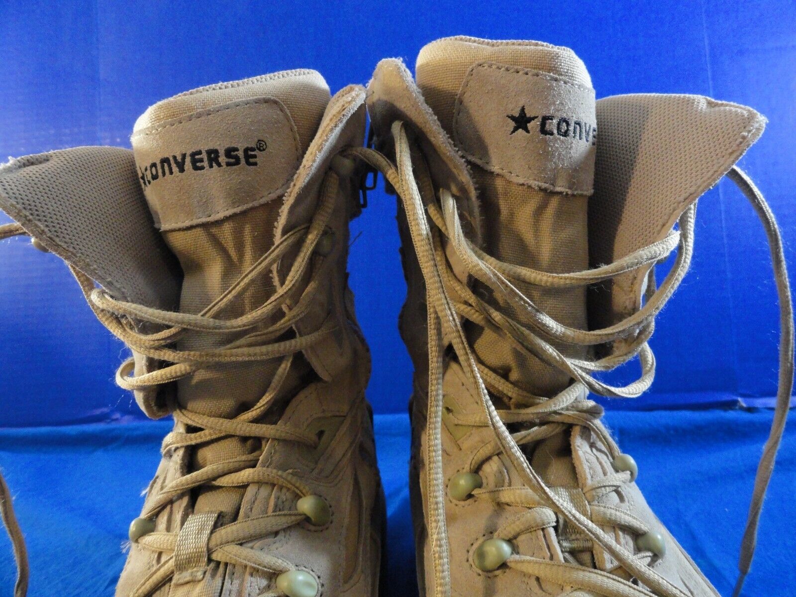 Converse R API D Response Steel Toe Desert Combat Hiking Tan Boots C8994 15W