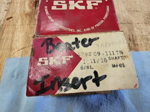 SKF 479209-111 Insert Bearing 1-11/16&quot; Bore. - $29.99