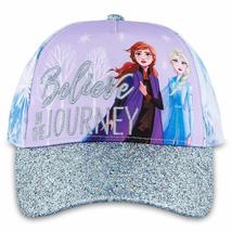 Disney Frozen 2&quot;Believe in The Journey Baseball Cap for Kids Purple - £27.20 GBP