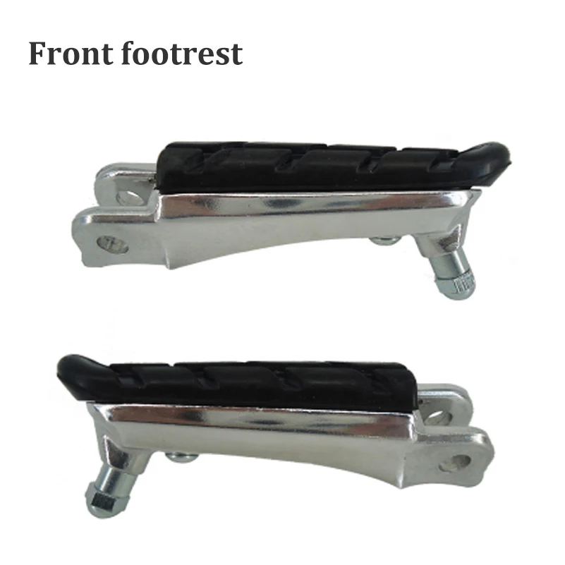 Motorcycle Front Foot Pegs Footrests Black Pedals for the phantom storm front - £18.72 GBP