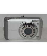 Canon PowerShot A3100 IS 12.1MP Digital Camera - Silver Tested Works Bat... - £117.45 GBP