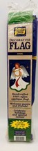 Meadow Creek Angel with Harp Decorative Flag Large 28x40 inches 00452 Christmas - $18.69