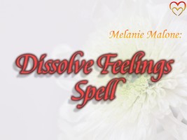 Dissolve Feelings Spell + 1 Booster ~ Let Go, Anxiety Relief, Anger, Happiness,  - £37.37 GBP