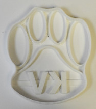 Kankakee Valley Cougar Paw Mascot Sport Logo Cookie Cutter 3D Printed USA PR314 - £3.18 GBP