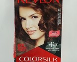 Revlon ColorSilk Beautiful Permanent Hair Color #46 Medium Golden Chestn... - $8.81