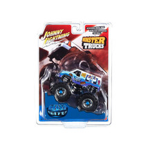 &quot;Frost Bite&quot; Monster Truck &quot;I Scream You Scream&quot; with Black Wheels and Driver... - £20.30 GBP