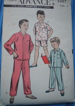 Advance Boy’s Pajamas Size 4 #8487 - £7.81 GBP