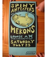 The Mekons Spiny Anteaters Poster Concert All Is Well - $123.46 CAD