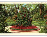 Scene In Bellingrath Gardens Mobile Alabama AL UNP Linen Postcard Y14 - £1.52 GBP