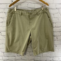 Hang Ten Shorts Mens Sz 38 Khaki Beige FLAW - $11.88