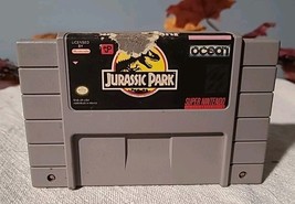 Jurassic Park (Super Nintendo Entertainment System, 1993) Video Game - $8.89