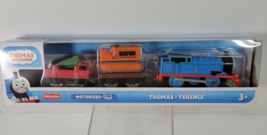 Thomas & Friends Trackmaster Terence Motorized Engine with Christmas Tree Dozer - $21.08