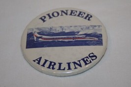 Pioneer Airlines Vintage Pinback Button A25 - £15.96 GBP