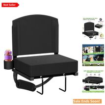 Heavy-Duty Sports Bench Seat with Back Support - Ideal for Outdoor Enthu... - $61.33