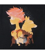 Cowboy Bebop Anime Black T Shirt Ed Ein Silhouette Gildan Tag Size Small - $69.27