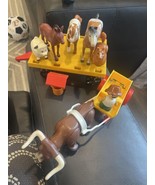 Vintage Toy Farm Animals Made in Hong Kong - $345.06 MXN