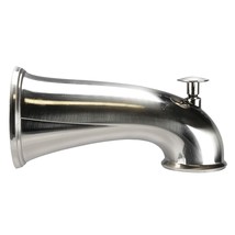 Danco 10316 Tub Spout, 6 Inches/Pull Up Diverter, Brushed Nickel - £30.36 GBP