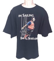 What About Bob Movie I’m Sailing I’m A Sailor Shirt Mens 3XL Gildan MINT - £24.67 GBP