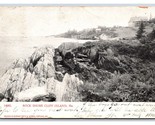 Rocky Shore Cliff Island Maine ME 1905 UDB Postcard U7 - $4.90