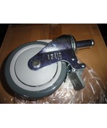 ULINE 5&quot; Chrome  Lockable Wheels for Wire Shelving Unit H-1205WH-C  Set ... - $175.00