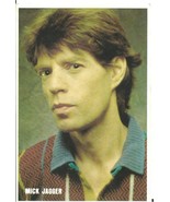 ⭕VTG card pocket calendar 1985 MICK JAGGER Portugal group music singer - $2.48