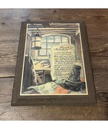 Antique Wall Plaque - 1620 Mayflower Compact - $214.77 MXN