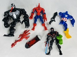 Lot of Incomplete Marvel Super Hero Mashers Action Figures Hasbro - £17.55 GBP