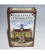 Old Style Lenormand 38 Fortune Telling Cards with Book Alexander Ray EUC - £10.38 GBP