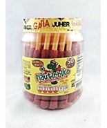 Flautirriko Tarugos Tamarindo Chile Mexican Tamarind Candy 50 Pcs 550g - £23.55 GBP