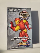 Marvel Super Hero Squad Online Trading Card Game Intro Pack Iron Man Foundation - $14.85