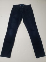 7 for All Mankind Jeans Womens 24 Blue The Skinny Dark Wash Denim - $19.79