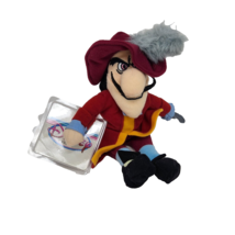 DISNEY PETER PAN CAPTAIN HOOK MINI BEAN BAG STUFFED ANIMAL PLUSH TOY NEW... - $23.75