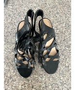 New York &amp; Company Black Block Heel Size 9 - $278.46 MXN