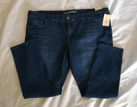 Universal Thread™ Women&#39;s Plus Mid-Rise Blue River Fog Skinny Jeans Size... - £19.64 GBP