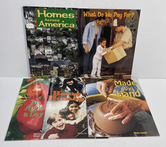 Lot of 5 Newbridge Books - Grade 2 - Homes Across America,Being Human,An... - £11.98 GBP