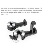 Car Headrest Hook with Phone Holder,2 in 1 Car Headrest Hidden Hook,Car ... - $289.41 MXN