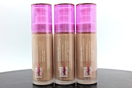 3 Pack! Uoma by Sharon C Flawless IRL Skin Perfecting Foundation, White Pearl T3 - £11.89 GBP