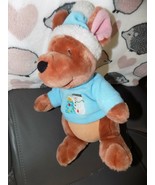 Disney Store Winnie Pooh Friend Roo Kangeroo Plush 12&quot; Stuffed Animal  NEW - $36.00