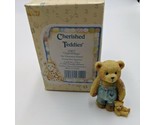 Enesco Cherished Teddies Figurine Child Of Hope with Bear 624837 Young S... - £7.77 GBP